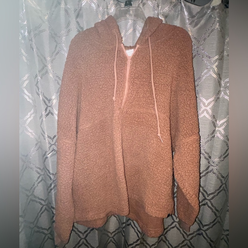 Pink 1/4 zip
